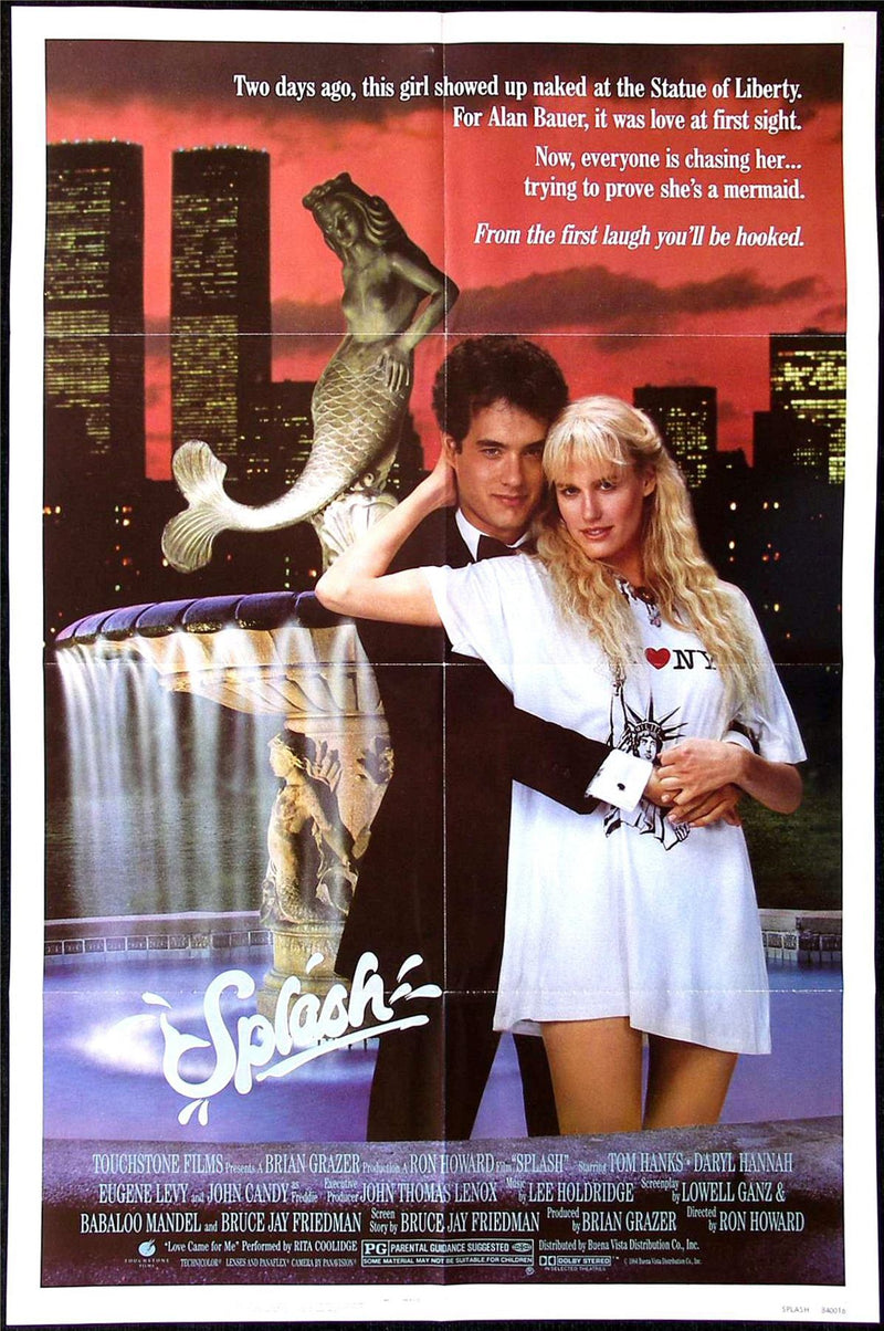 Original Splash movie poster