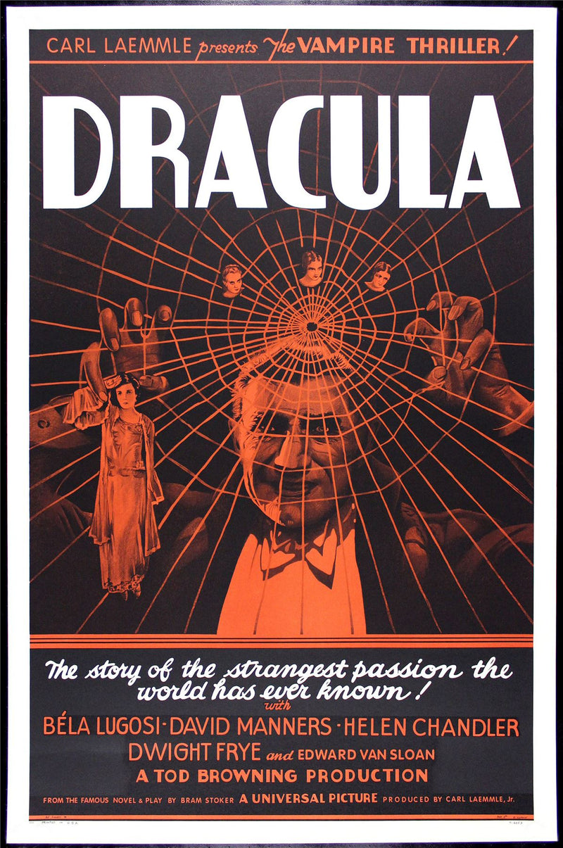 Original Dracula movie poster