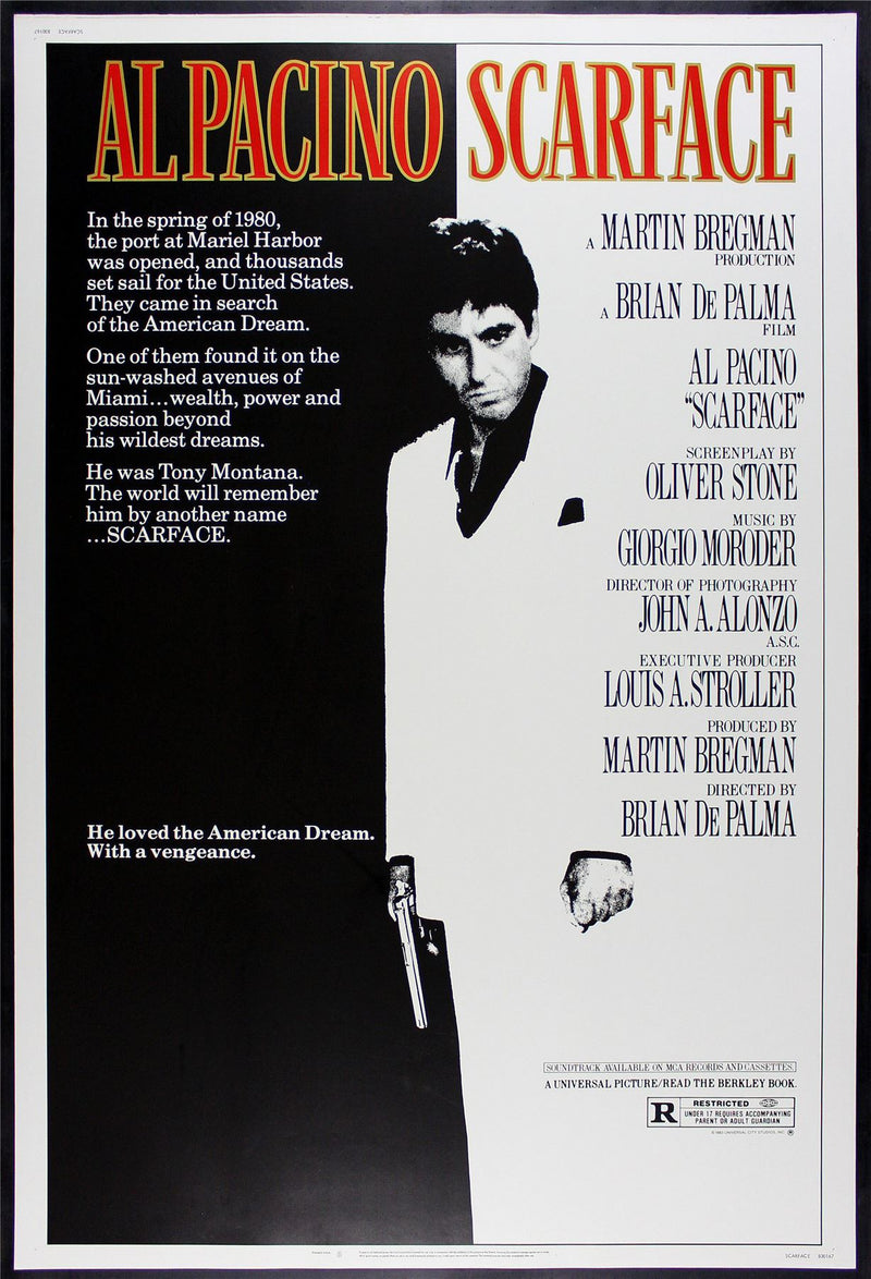 Original Scarface movie poster