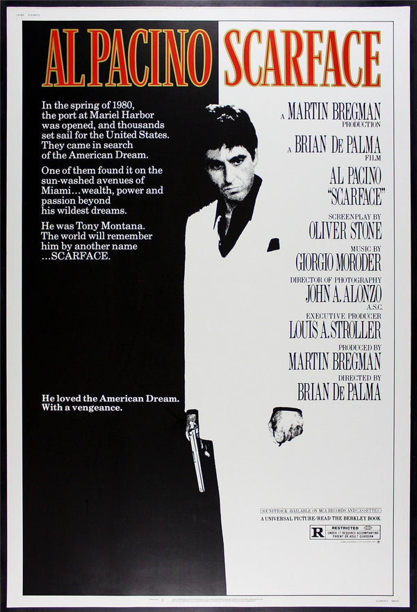 Original Scarface movie poster