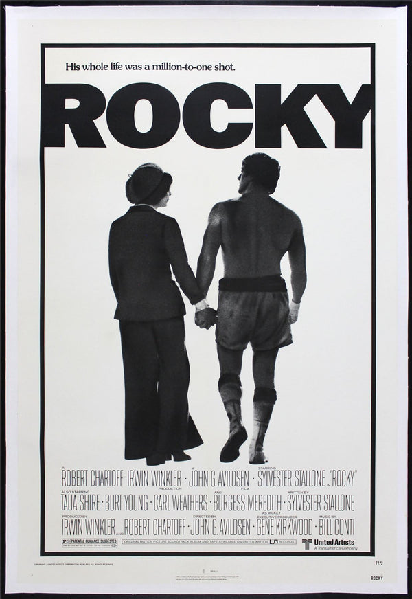 Original Rocky movie poster
