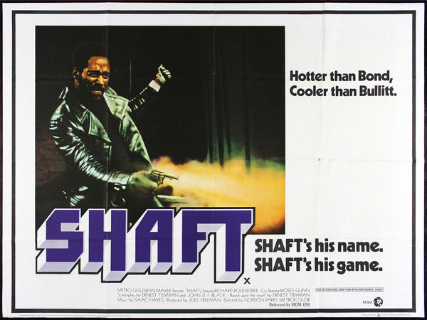 Original Shaft movie poster