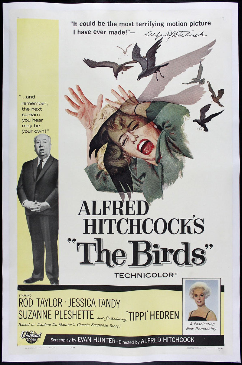 Original The Birds movie poster