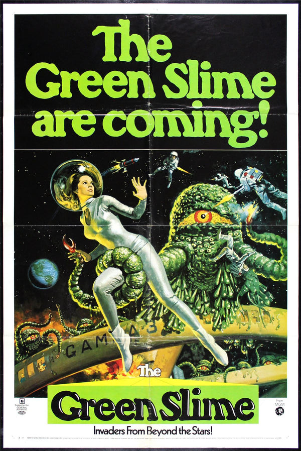 Original The Green Slime movie poster