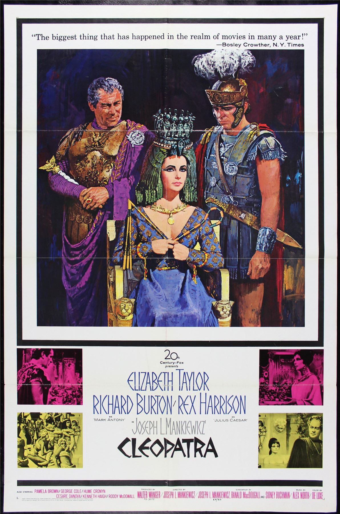 Original Cleopatra movie poster