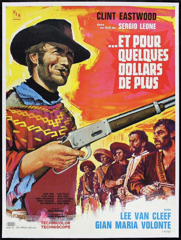 Original For a Few Dollars More movie poster