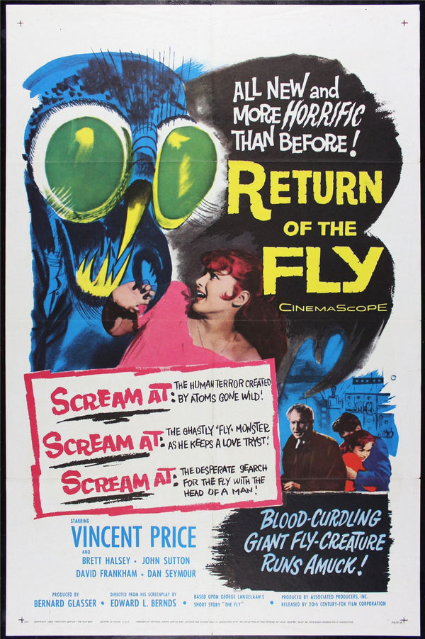 Original Return of the Fly movie poster
