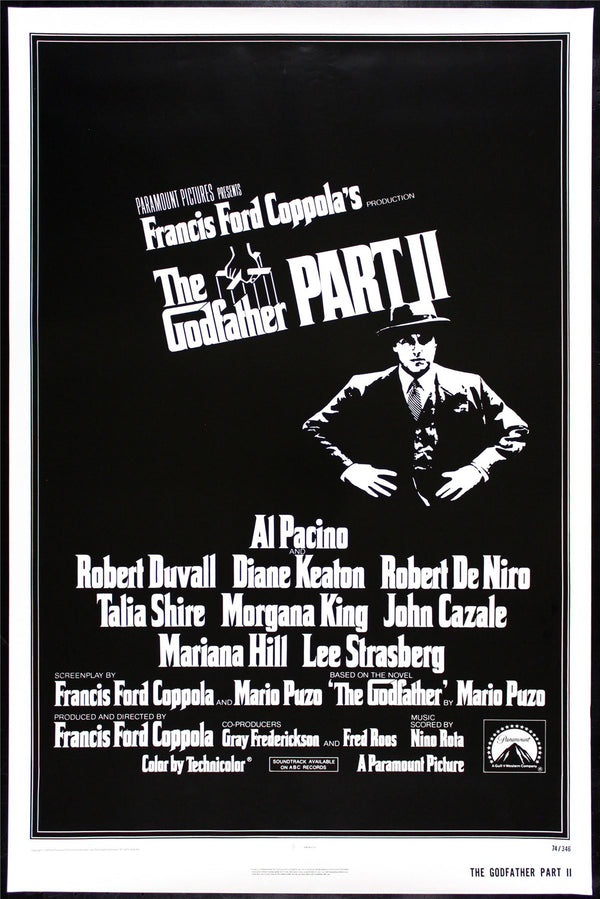 Original The Godfather movie poster