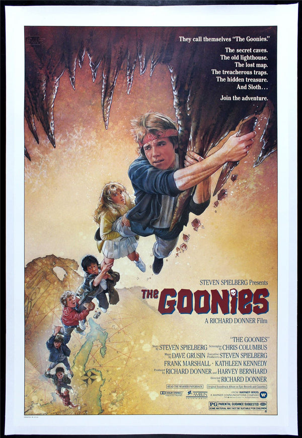 Original The Goonies movie poster