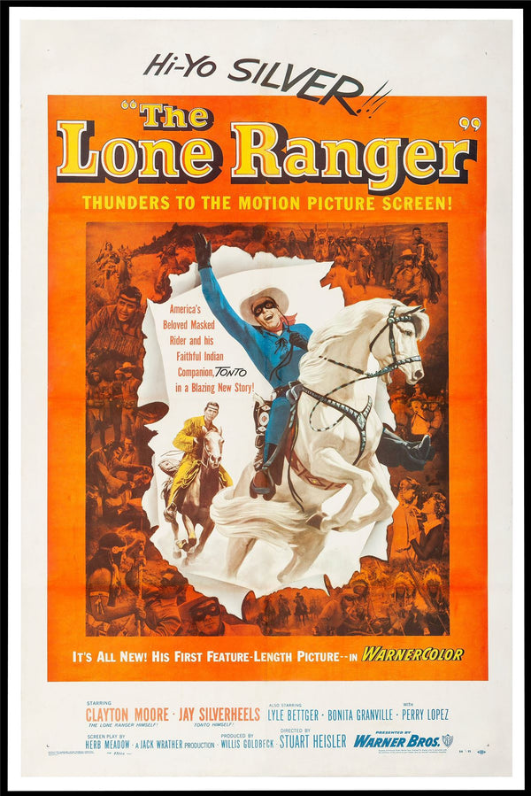 Original The Lone Ranger movie poster