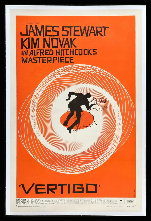 Original Vertigo movie poster