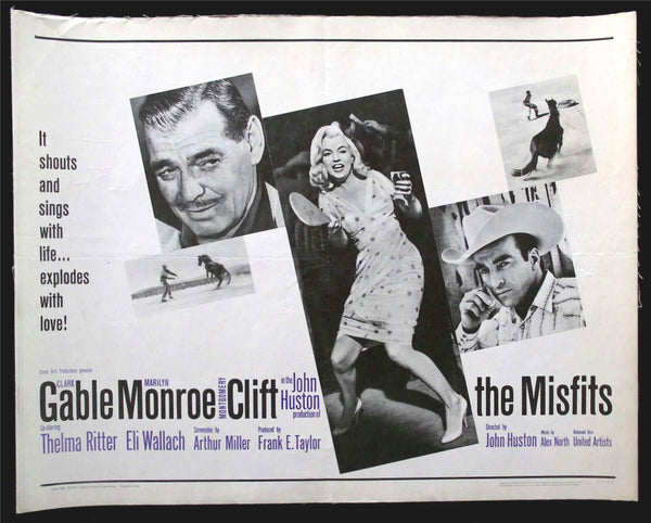 Original The Misfits movie poster