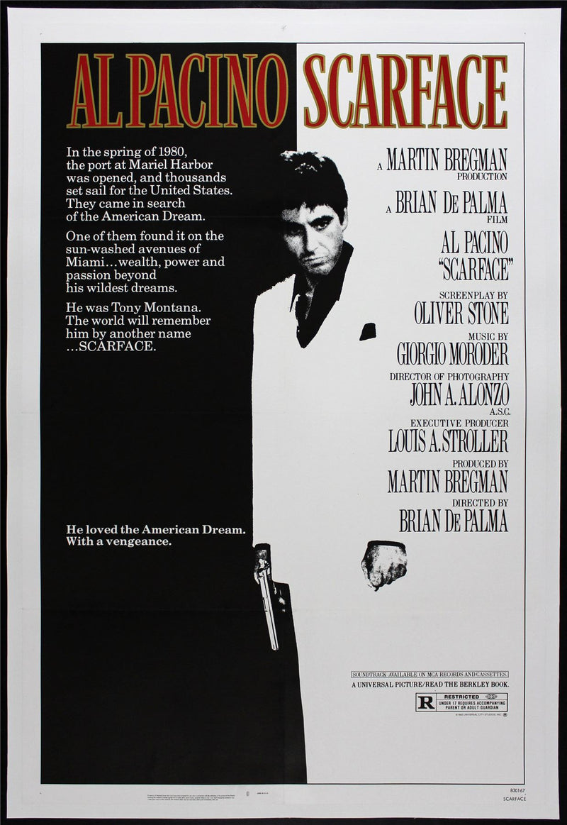Original Scarface movie poster