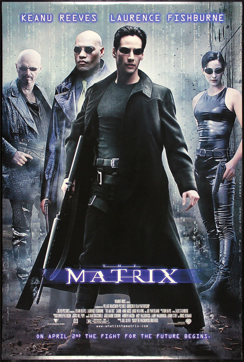 Original The Matrix movie poster
