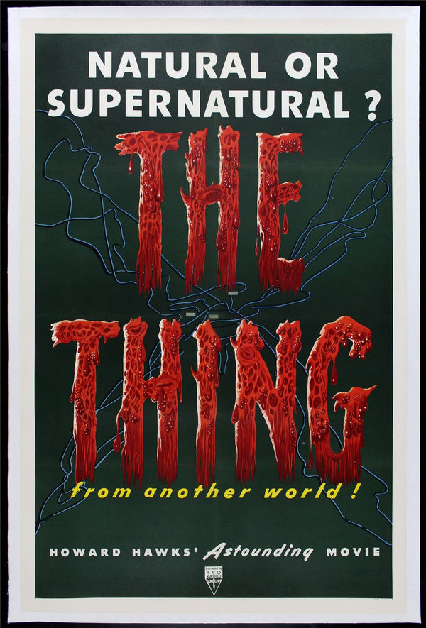 Original The Thing from Another World movie poster
