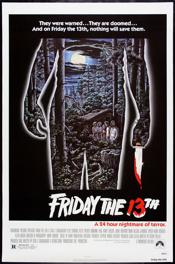Original Friday the 13th movie poster