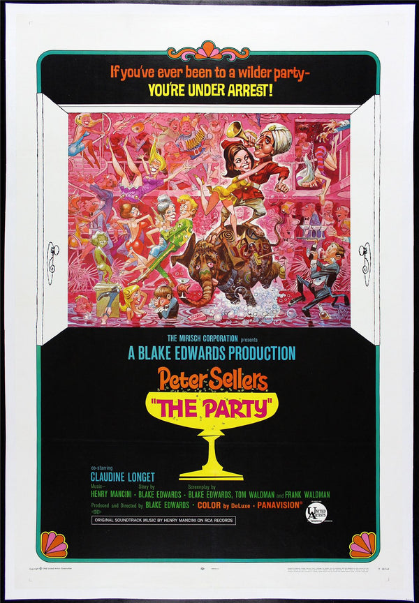 Original The Party movie poster