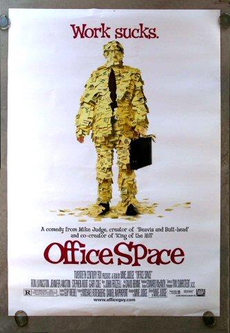 Original Office Space movie poster