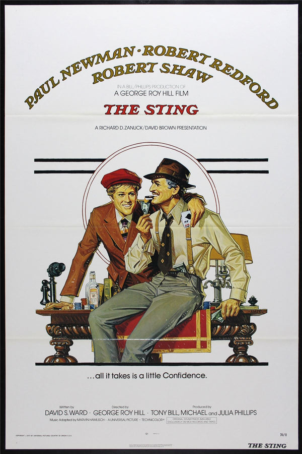 Original The Sting movie poster