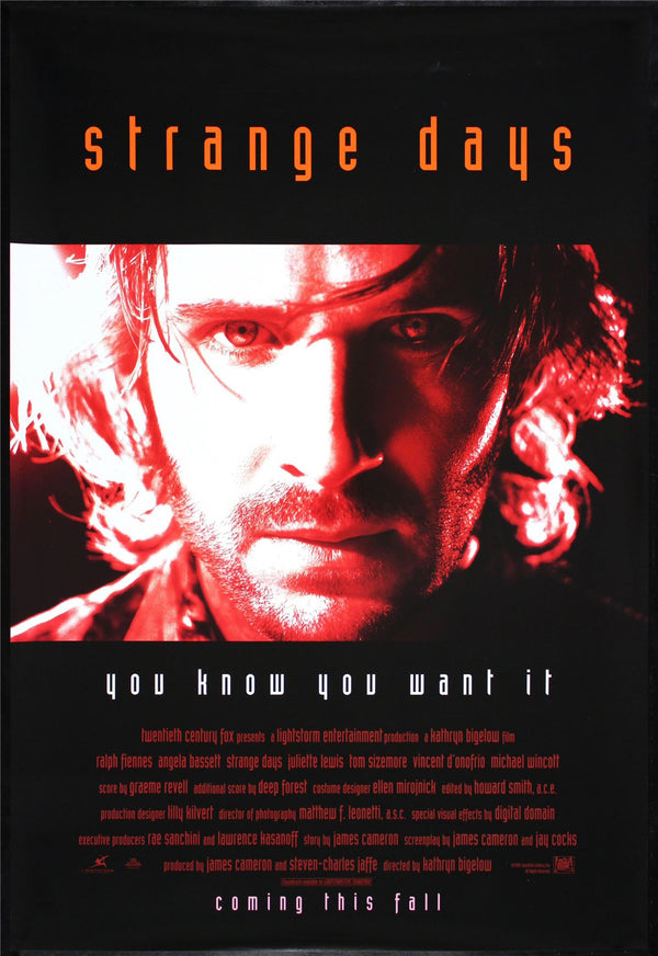 Original Strange Days movie poster