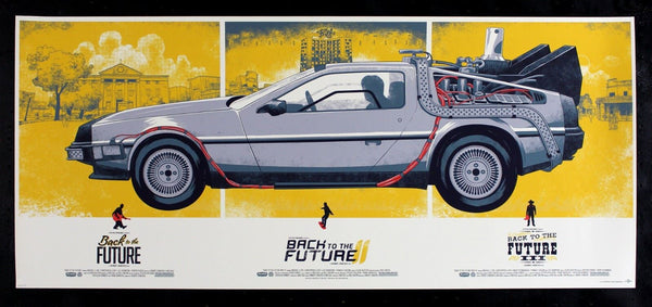 Original Back to the Future movie poster