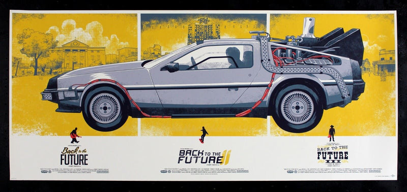 Original Back to the Future movie poster