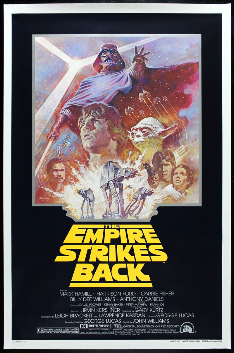Original The Empire Strikes Back movie poster
