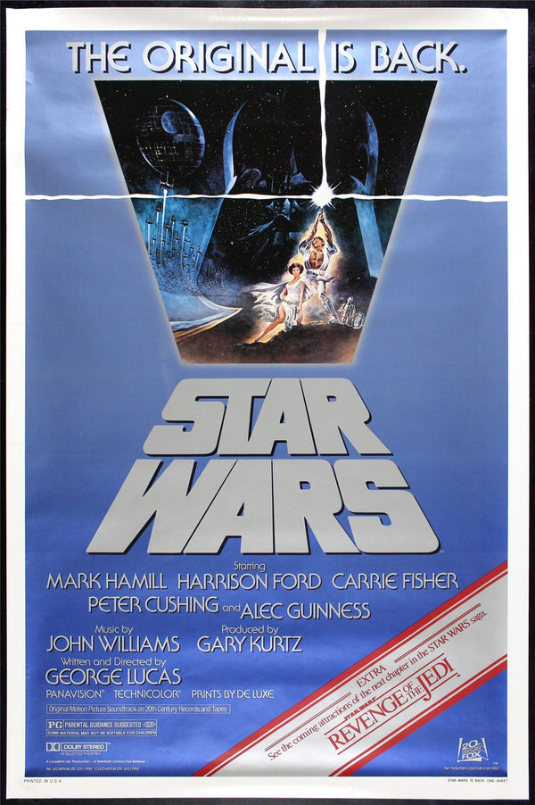 Original Return of the Jedi movie poster