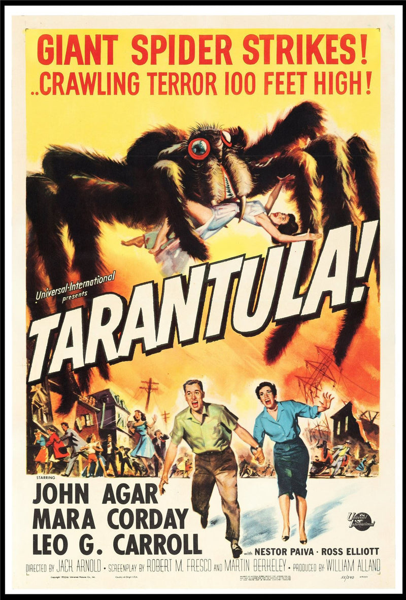 Original Tarantula movie poster