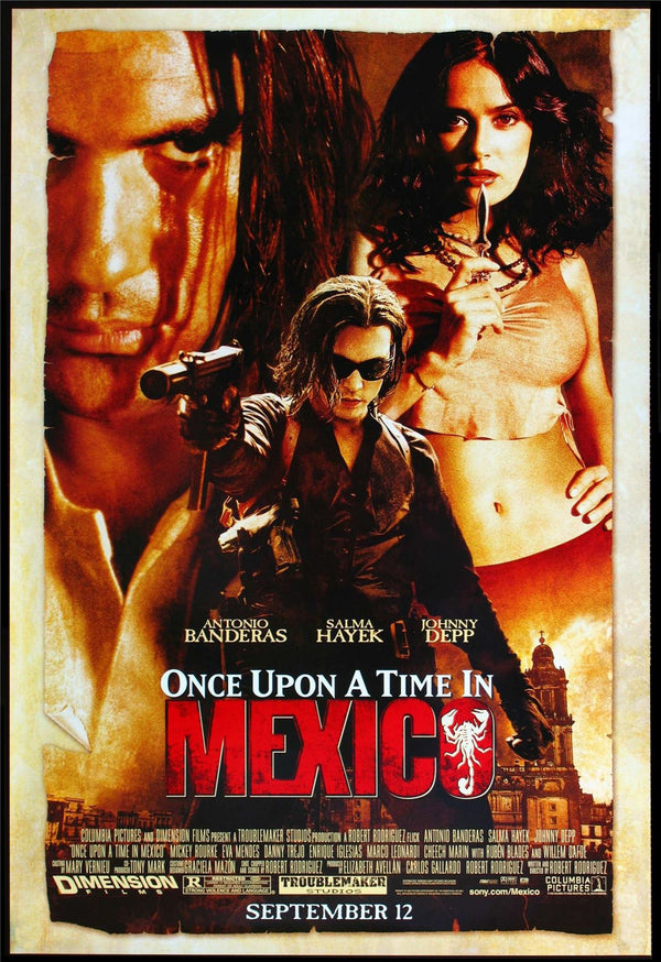 Original Once Upon a Time in Mexico movie poster