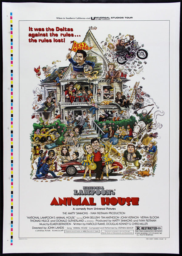 Original Animal House movie poster