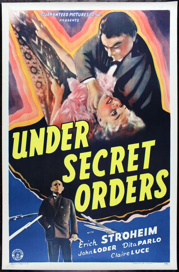 Original Under Secret Orders movie poster