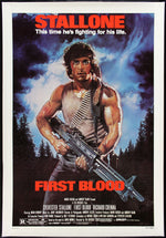 Original First Blood movie poster